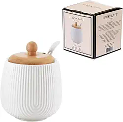 Haüskraft -Açucareiro com colher de cerâmica Oásis 360 ml