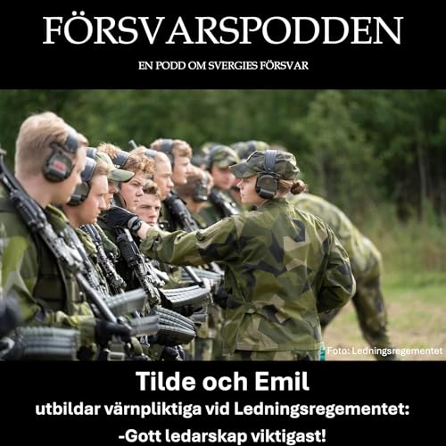 Tilde och Emil utbildar värnpliktiga Podcast Por arte de portada