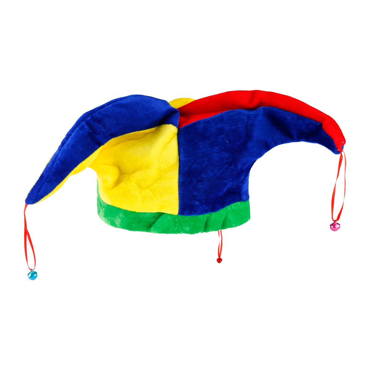 Lotsdonxia Knitted Jester Clown Hat with Bells