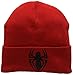 Produktbild Marvel Unisex Spider-Man-Logo Strickmütze, rot, Einheitsgröße