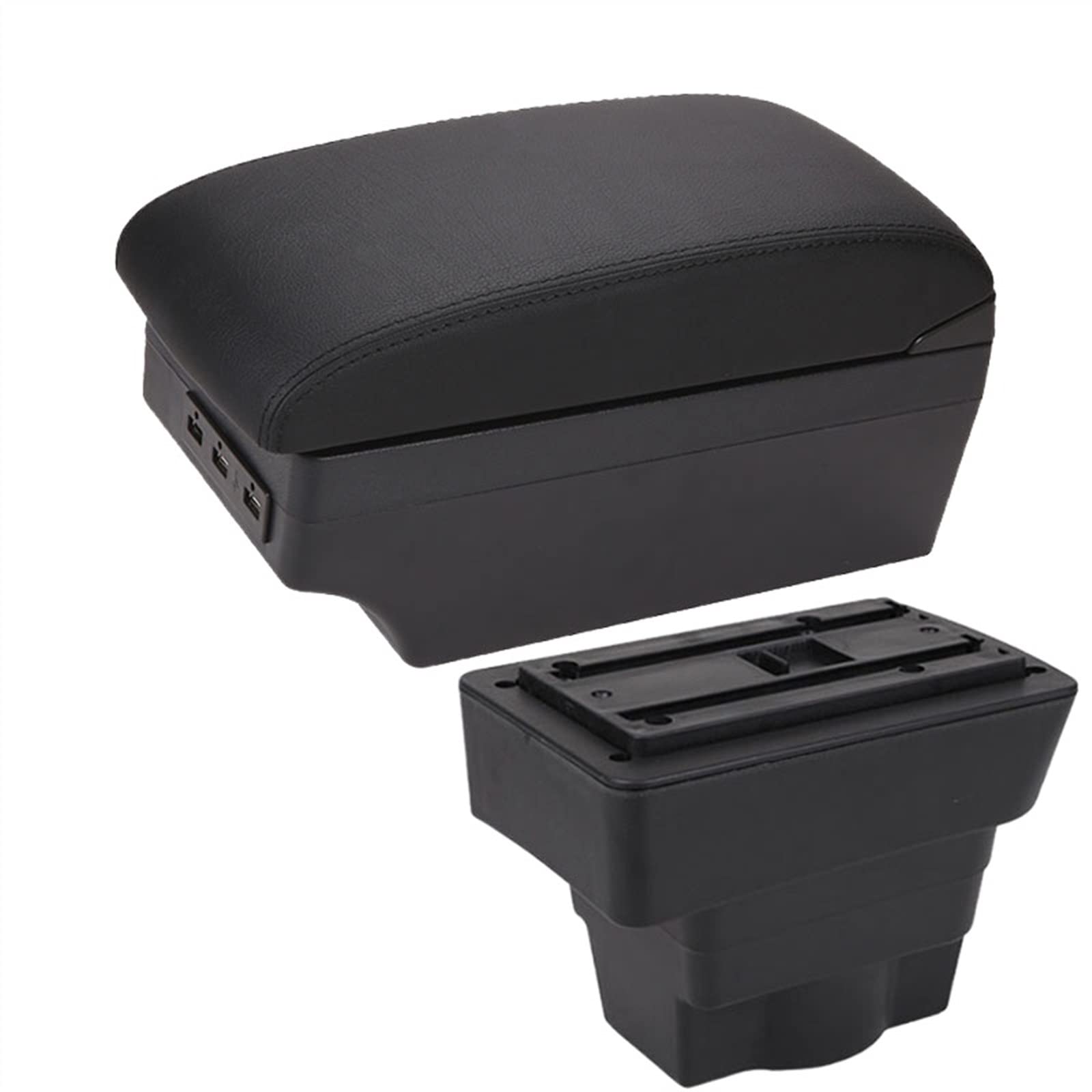 Baiqimv For Opel For Astra J Car Armrest Box Retrofit Parts Car Armrest Center Storage Box Interior Details Car Accessories USB(A2 7USB)