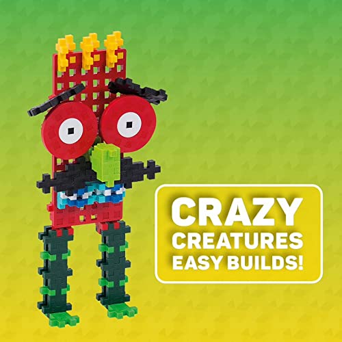 Plus-Plus 9603907 Ingenious Construction Toy, Learn to Build, Aliens & Monsters, Creative Building Blocks, 245 Pieces - Image 3