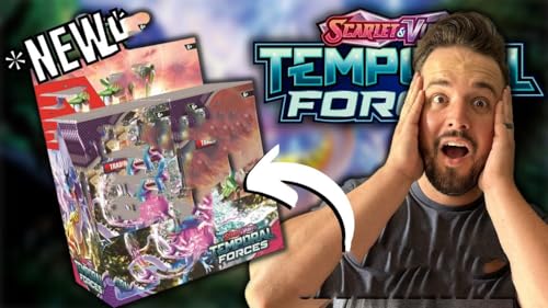 Image of Scarlet and Violet - Temporal Forces Booster Display Box - 36 Packs(360 Cards)