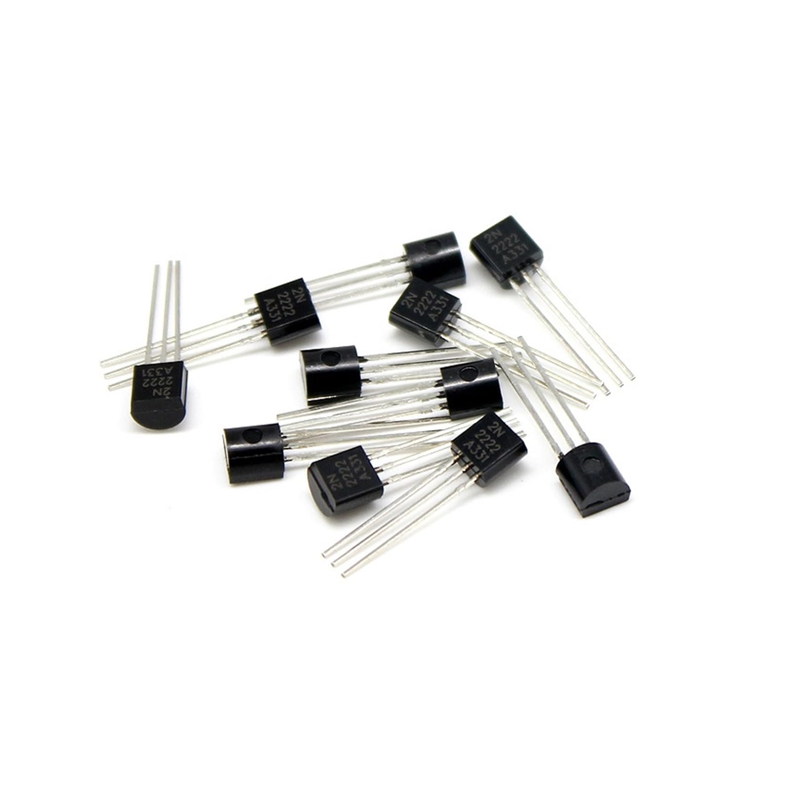 Kit de transistores TO-92, caja surtida de 200-900 Uds. BC547 BC327 BC337 2N2222 3904 3906 C945 PNP/NPN, juego de transistores electrónicos(24Values-840pcs)