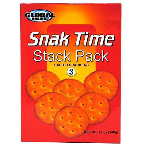Global Stack Pack Cracker, 10 oz (Pack de 12)