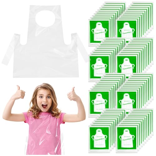 Tabliers jetables pour enfants parfaits pour la peinture et la cuisine