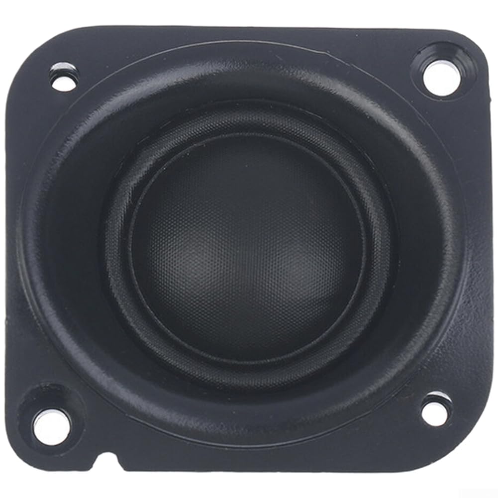 Haut-parleur aigu avec calotte en soie magnétique pour JBL Charge 5 DIY réparation pièce de rechange Son clair Design compact Boîtier en métal robuste Noir Env. 4,5 x 4,2 cm