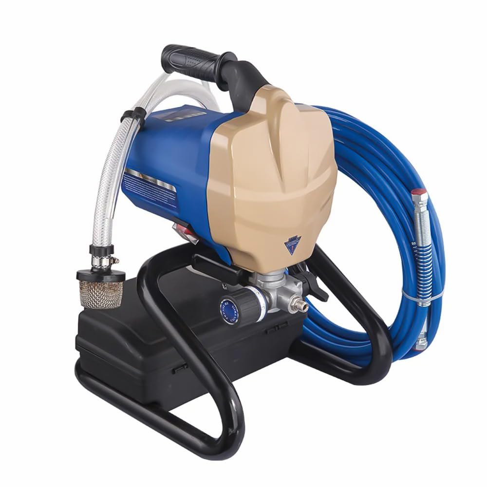 hzezun Airless Paint Sprayers,3000PSI High Efficiency Stand Airless Paint Sprayer for DIY Painting Home Interior Exterior Walls, Ceiling, Fence