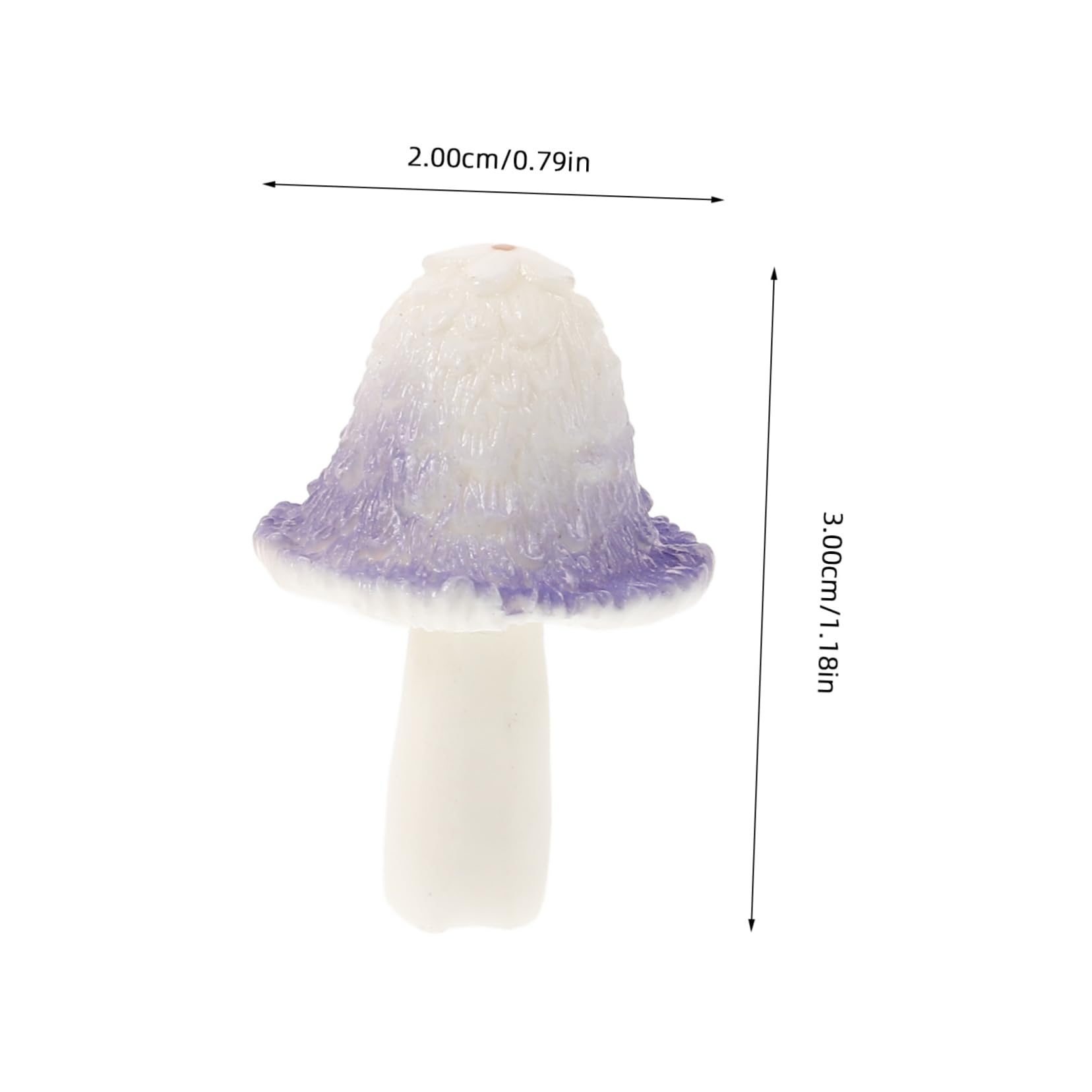 Totority Cute Decorative Tire Valve Caps 4pcs Mini Mushroom Valve Stem Caps for Car Bicycles Decorations