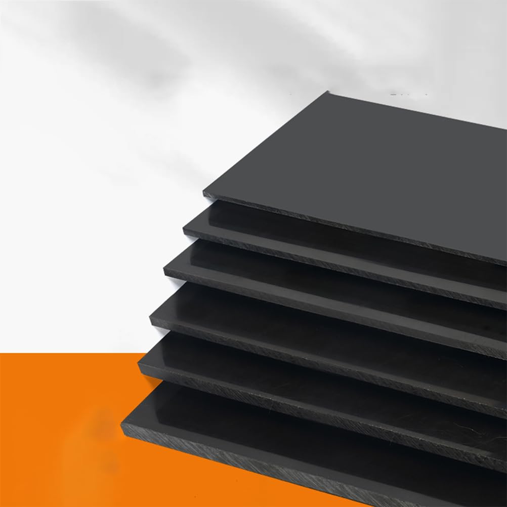 PP Lastra Nero Foglio Polipropilene Multiuso, Durevole, Riciclabile, Perfetto per Officina, DIY, Artigianato e Pannelli Protettivi,300mm x 400mm x 20mm