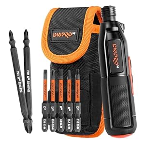 Dnipro-M – Destornillador ElÃ©ctrico InalÃ¡mbrico CSD-36X â Compacto 3,6â¯V, LED, USB-C, 280 RPM â MaletÃ­n con Puntas MagnÃ©ticas â Herramienta de PrecisiÃ³n para Muebles, Reparaciones y Hogar