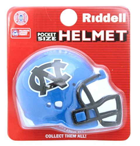 Riddell NCAA North Carolina Tar Heels Helmet Pocket Pro, One Size, Team Color