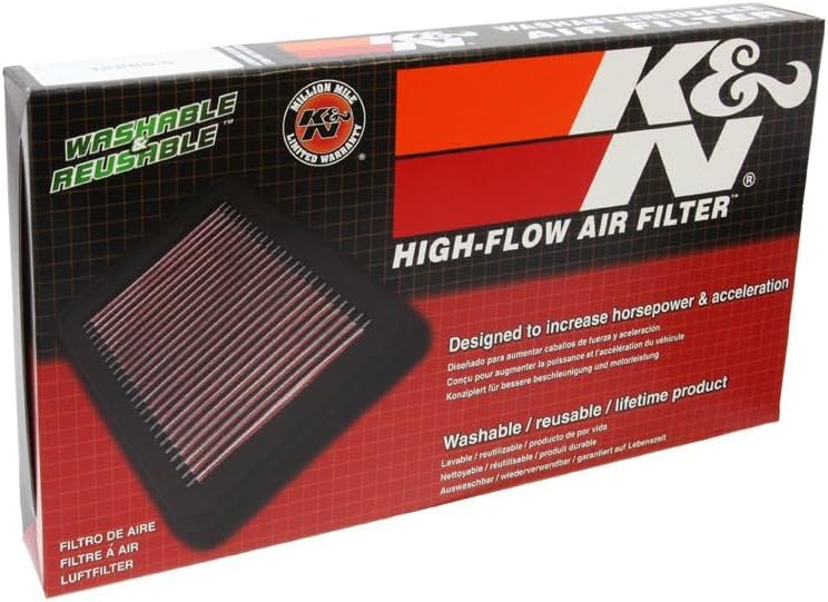 Miniatura 2 de K&N Filtro de aire del motor Alto rendimiento, Premium, Filtro de aire Powersport Se adapta a 2018-2019 KAWASAKI (Z900RS, ZR900 Z900RS, ZR900 Z900RS