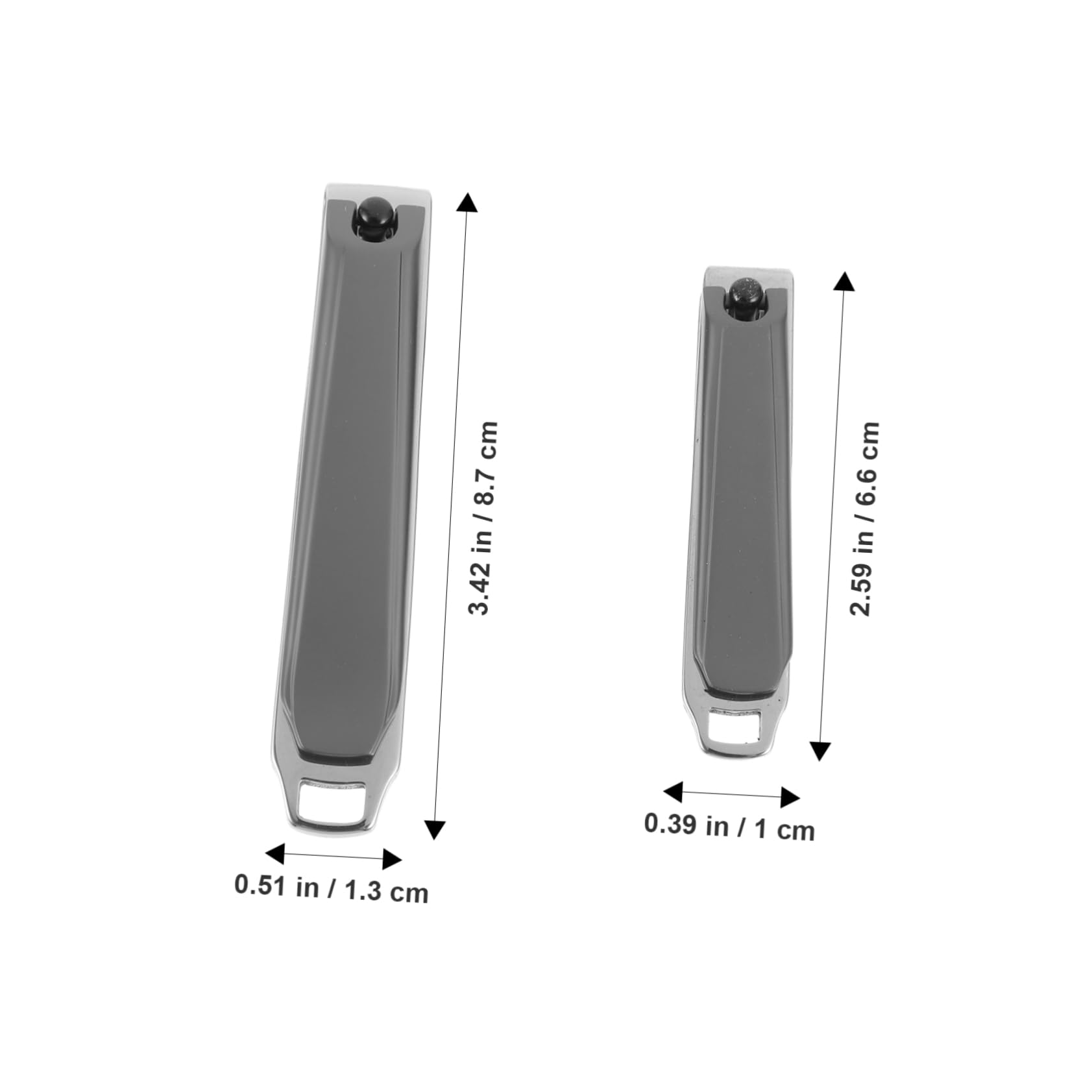 FRCOLOR 6pièces Coupe- Acier Inoxydable Coupe- Ultra Précis Pour Mains Et Kit De Manucure Pratique Pour Usage Quotidien
