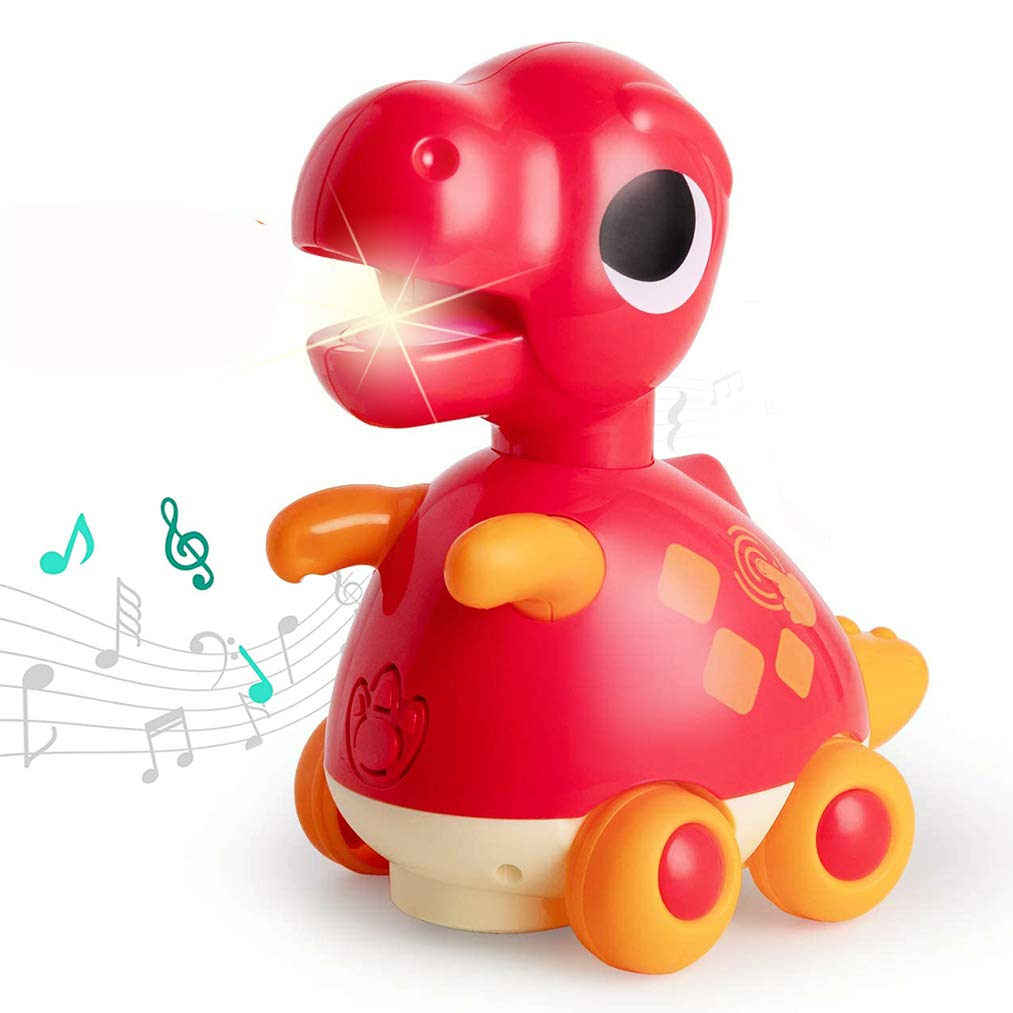 HOLA Baby Musical Toys 12 Months, Grab Touch & Go Music Light Baby Crawling Toys, Infant Toddler Baby Toys for 1 Year Old Boys Girls