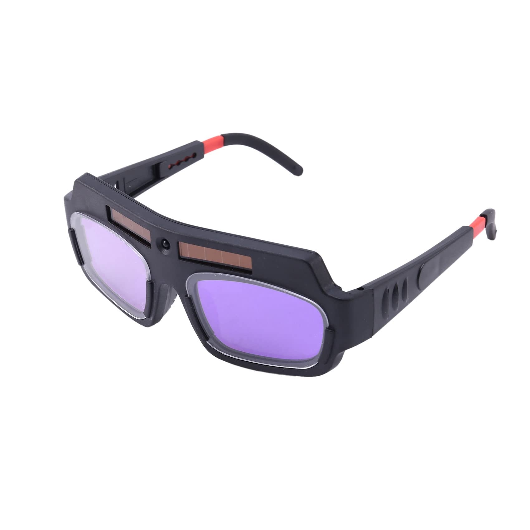 10 Stück Solar Betriebene Auto Verdunkelung SchweißMaske Helm Brille Schweißer Brille Arc Anti-Shock Linse fürAugenschutz