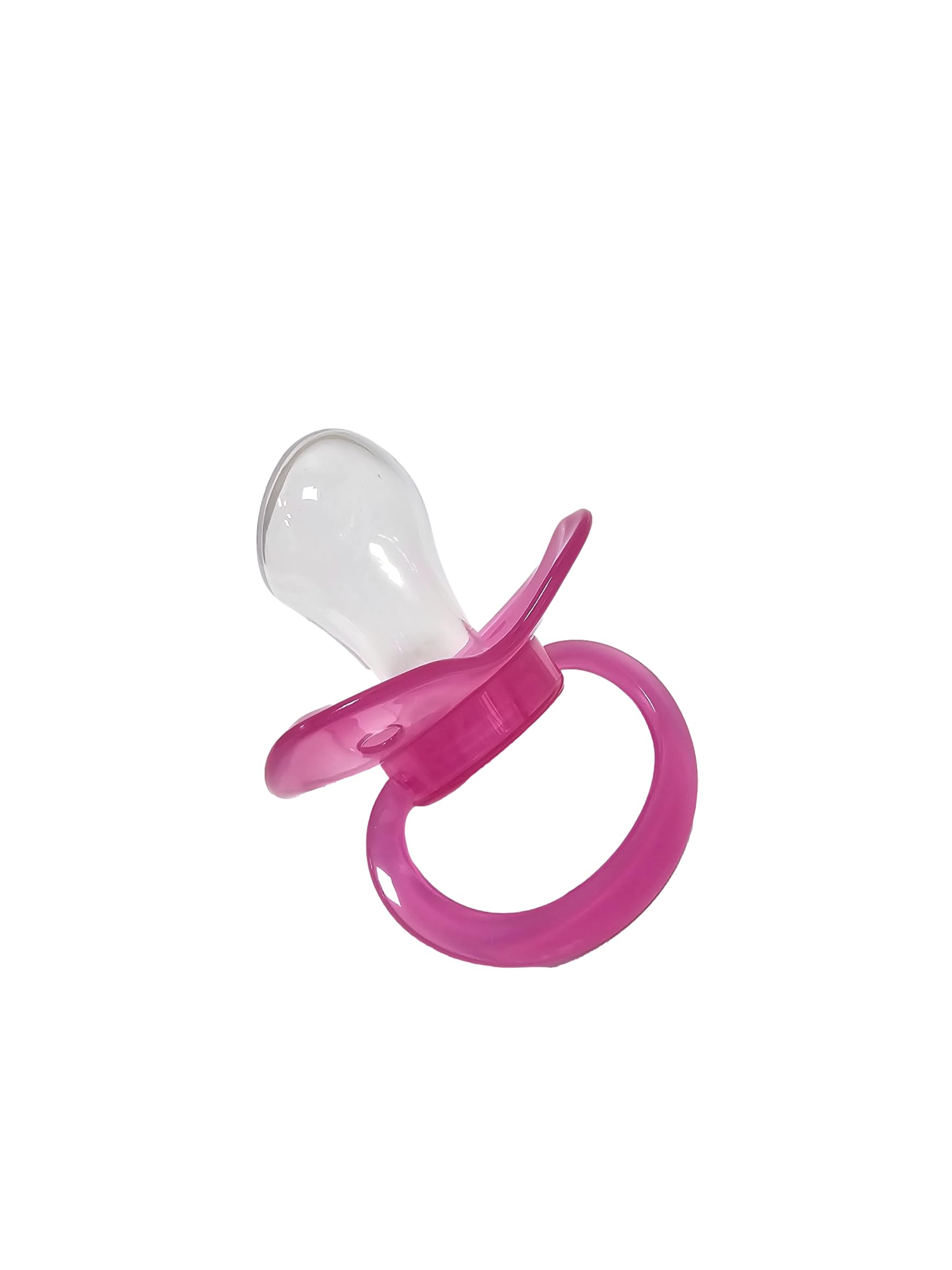 Rearz Pacifier Addict - Fixx - Jumbo Functional Adult XXL Silicone Pacifier - Size 10 Cotton Candy Pink