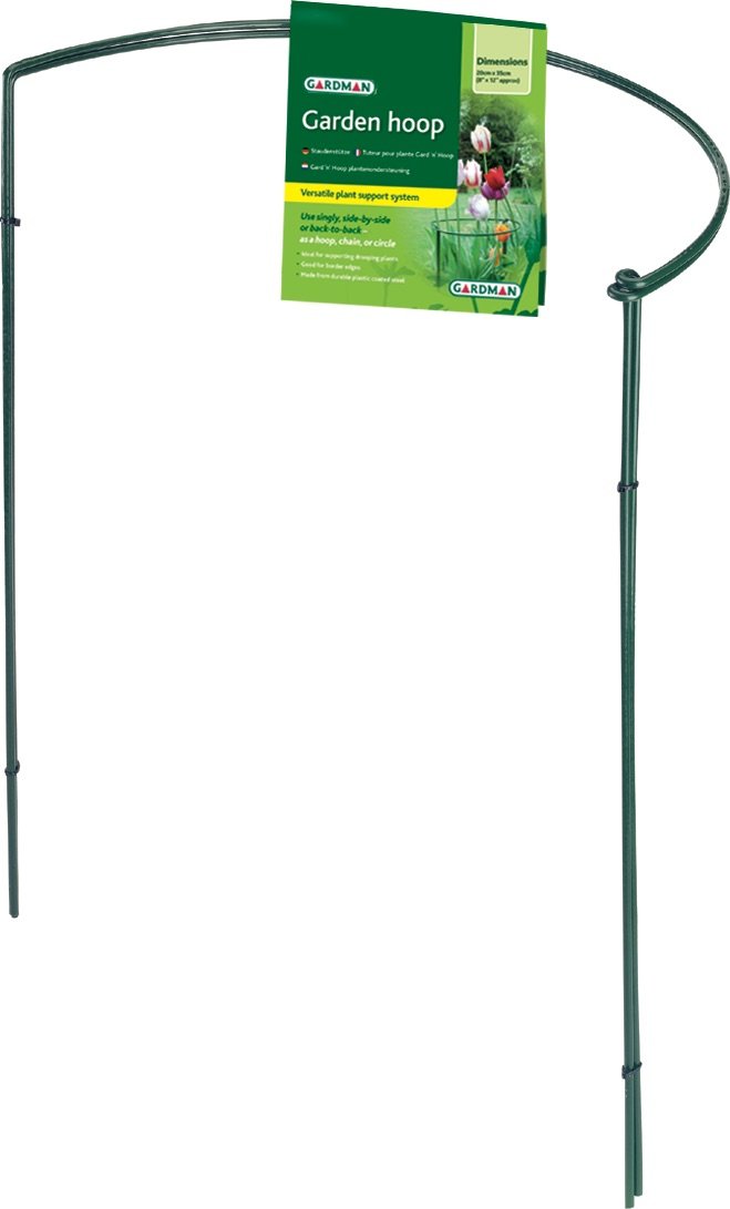 GardmanR741 Half Hoop Plant Support, 6" Wide x 16" High