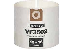 RIDGID VF3502, 5-Pack High Efficiency Vacuum Cleaner Bags