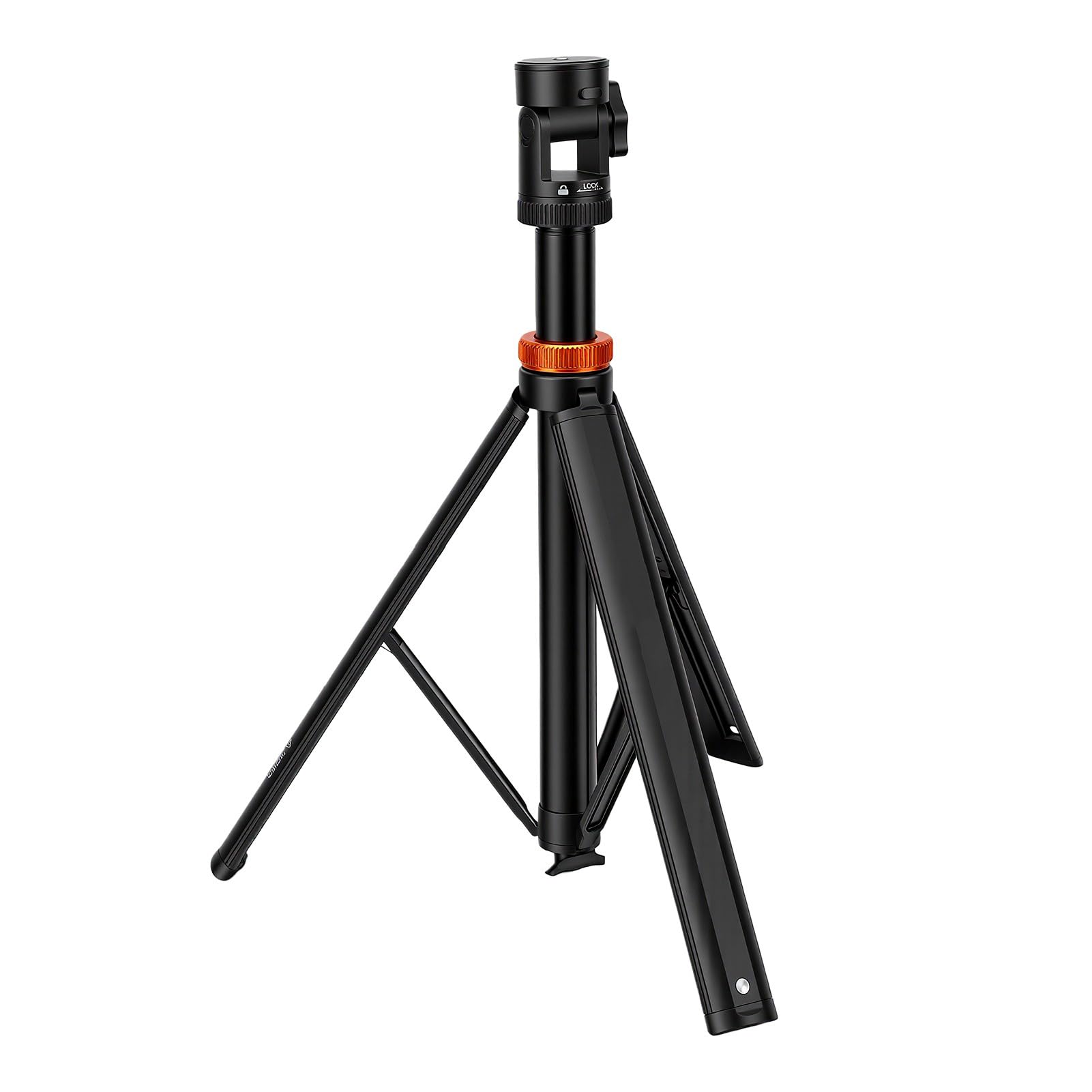 Trépied de Caméra 6,99 Pieds Extensible, Filetage 1/4 en Aluminium