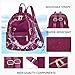 Fashion Backpack Casual Daypack for Women Ladies Rucksack Spacious Multiple Compartments (Blue)