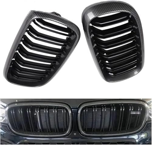 Rejillas frontales de radiador para BMW X5 y X6, máxima protección del motor (2014-2021) 6