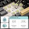 EPOMAKER X Aula EA75 MAX Wireless Gaming Keyboard with Screen & Knob+Cream Marble 47gf Gaming Keyboard Switches