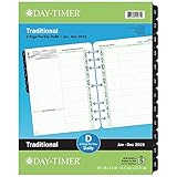 Day-Timer 2019 Monthly Planner Refill, 8-1/2