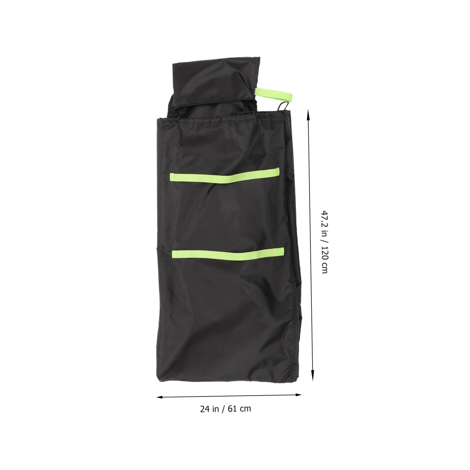 Borsa per Passeggino Doppio da Viaggio, Copertura per Gate Check | Oxford Cloth Nero, Doppie Tracolle per Trasporto, Facile da Pulire e Adatta a Viaggio