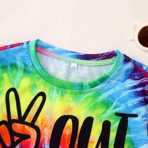 MODNTOGA Kids Girl Boy Peace Out Kindergarten Shirt 2025 Kindergarten Graduation T-Shirt Last Day of School Summer Tee Tops4