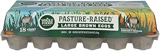 Whole Foods Market, Pasture Large Brown Grade A Eggs 18 Count