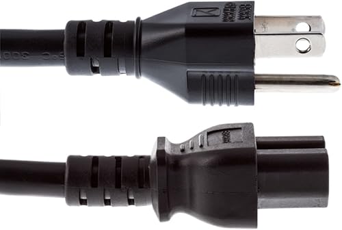 Miniatura 3 de CablesAndKits Cable de alimentación de CA resistente, compatible con Cisco P/N CAB-TA-NA-9200), 15A/125V, 14 AWG, 5-15P a C15, (NEMA 5-15P a