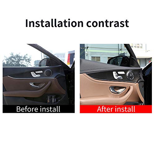 Embellecedores de panel de puerta ABS de Benz Clase E W213 4 piezas 2