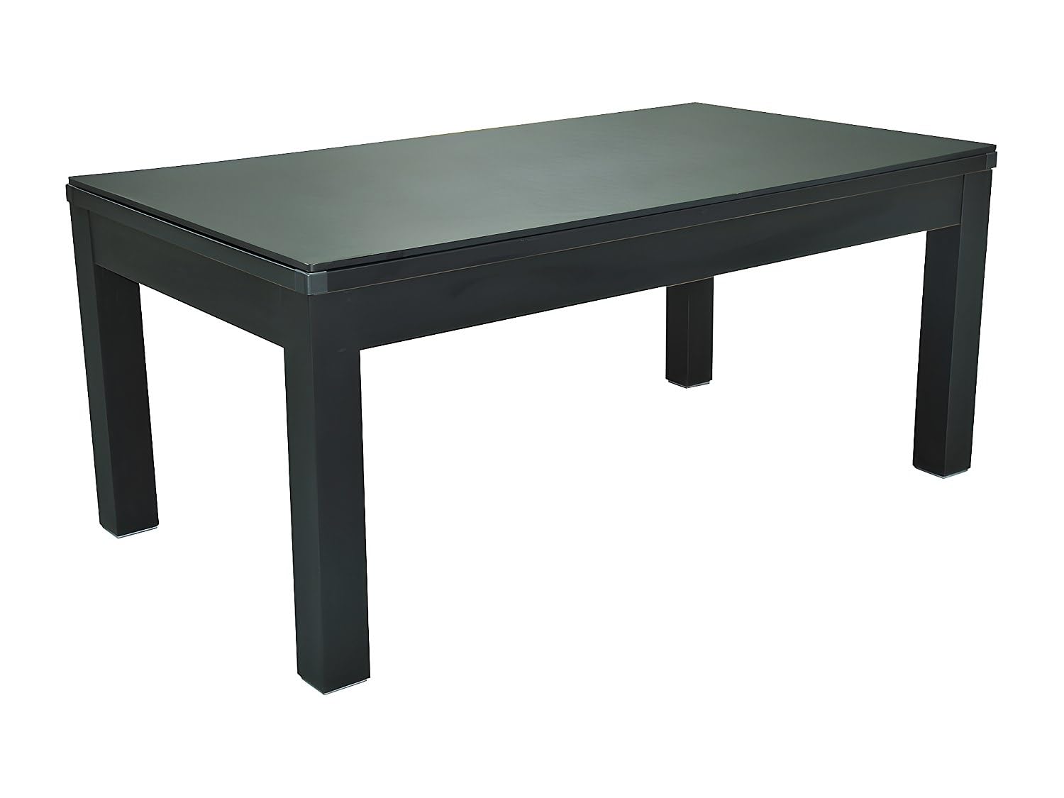 Vente-unique - Table Transformable Noire - Billard & Ping-Pong - L182 x l102 x H80 cm - SOUSA