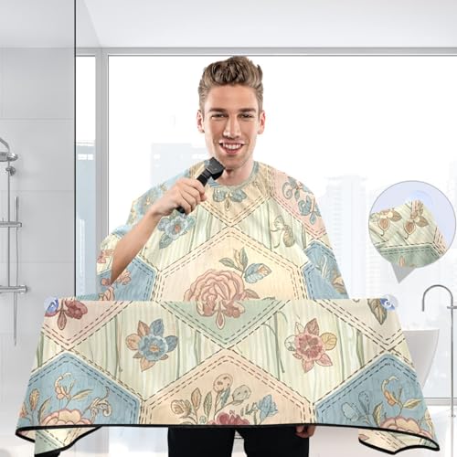 Capa para barbero impermeable con cierre ajustable miniatura 6