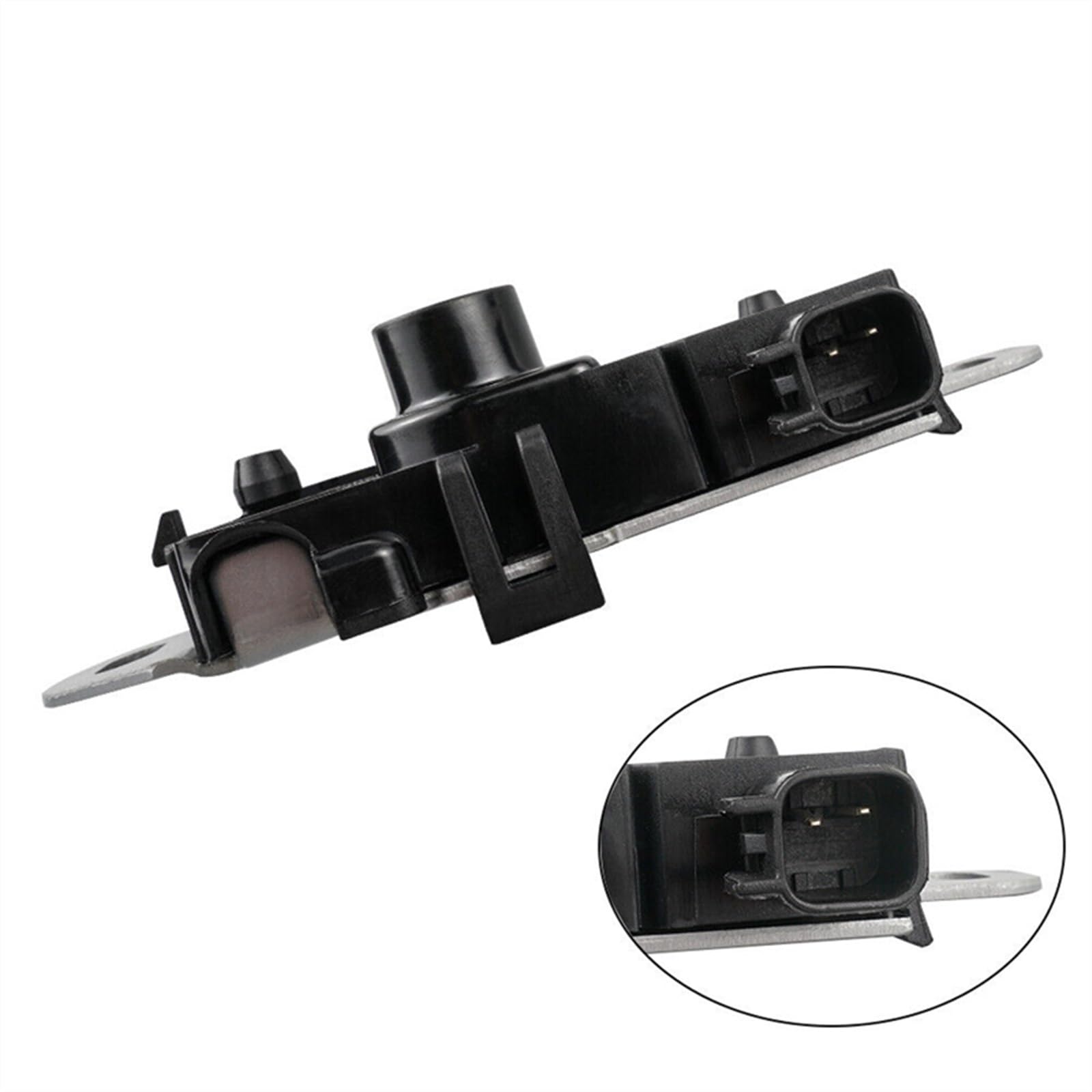 Qiilu Serratura Cofano Anteriore Per Ford Focus E C-Max (MK II) - Meccanismo Di Chiusura Con Numero OEM 3M5116700BC - 2