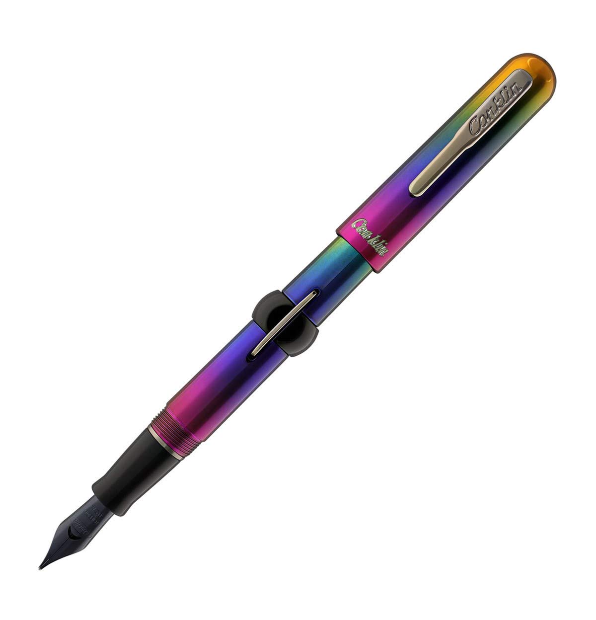Conklin Mark Twain Rainbow Crescent LTD ED (1898) Dolma Kalem - F Uç