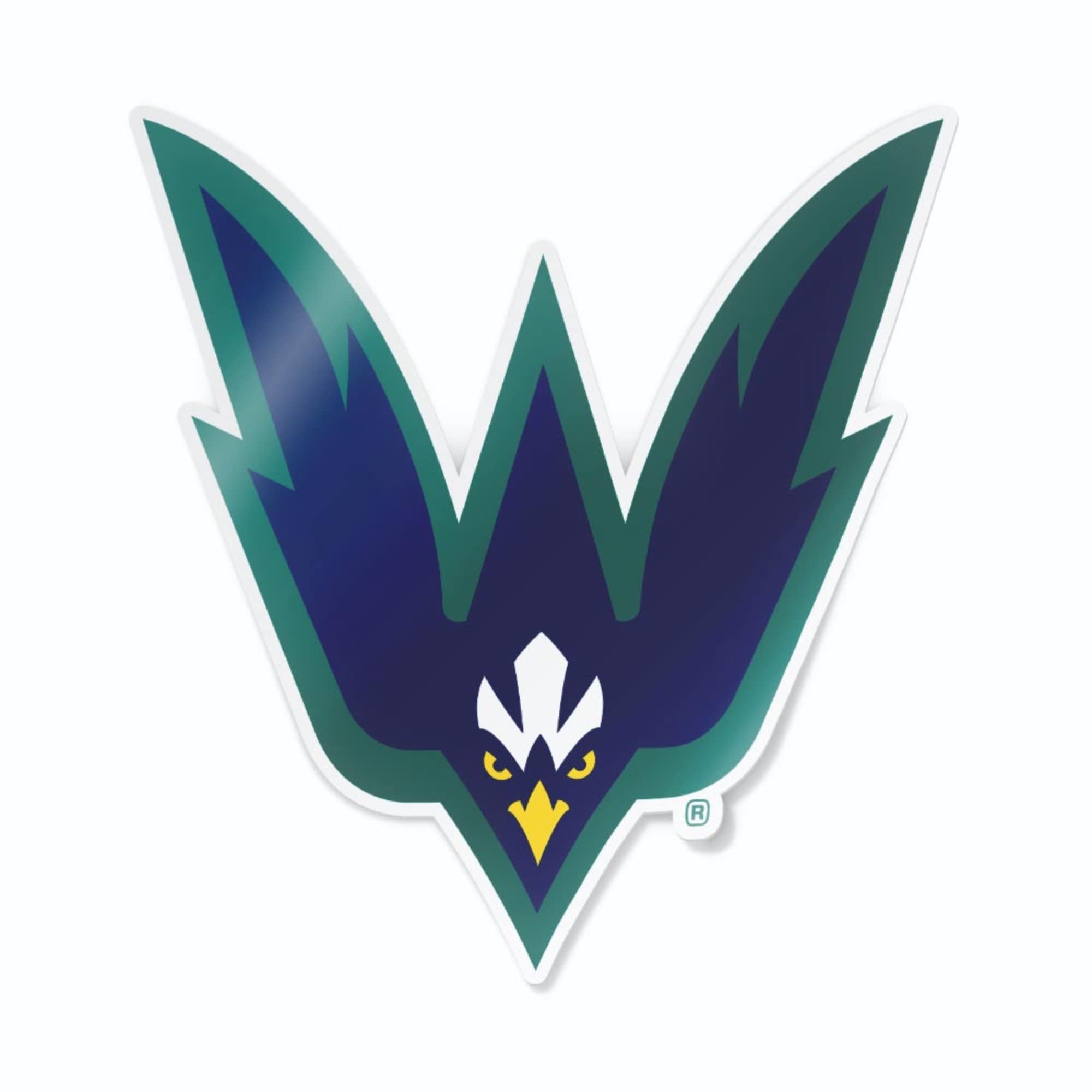 Nudge Printing UNCW North Carolina Wilimington Seahawks Diving Logo Weatherproof Vinyl Sticker Car Decal from