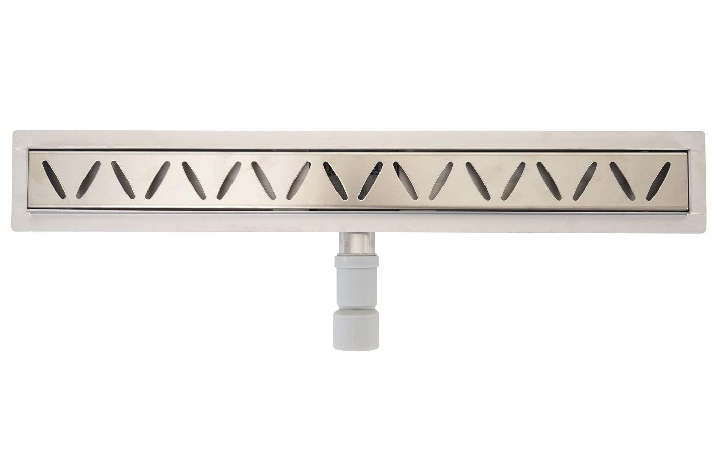 Mendler HWC-D94c - Canaleta para desagüe de Ducha (sifón de Acero Inoxidable, 50-120 cm)