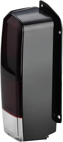 Miniatura 4 de Compatible con lente de luz trasera de freno trasero y conjunto de carcasa, repuesto de humo rojo/negro para Jeep Cherokee 1997-2001 [CH2800128