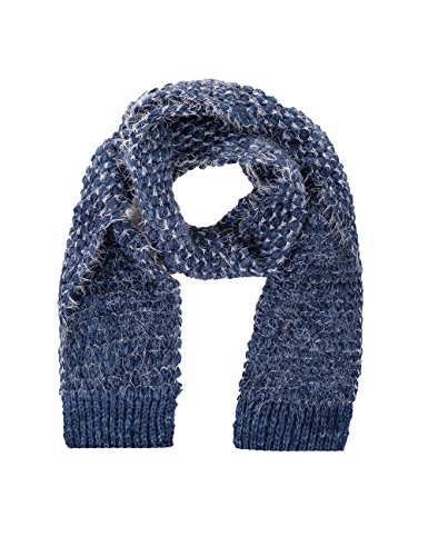 Preisvergleich Produktbild maximo Mädchen Effektgarn Schal, Blau (Denim 40), 4