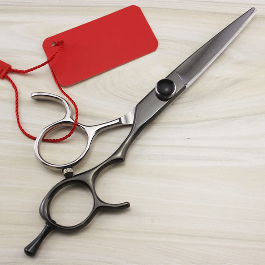 Ciseaux de Coupe de Cheveux, 5,5 Pouces, Ensemble de Ciseaux à Cheveux Professionnels Haut de Gamme en Acier 440c, Ciseaux de Coupe, Ciseaux à effiler pour Barb(Ciseaux à effiler)