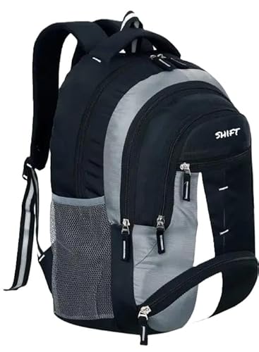 New Bag Versatile 35L Laptop Backpack with Water Resistant Finish for Travel Black