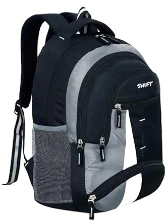 New Bag Versatile 35L Laptop Backpack with Water Resistant Finish for Travel Black