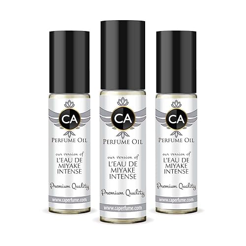CA Perfume Impression of Issey M. L'eau De Miyake Intense For Men Replica Fragancia Corporal Aceite Dupes Sin Alcohol, Muestra de Aromaterapia
