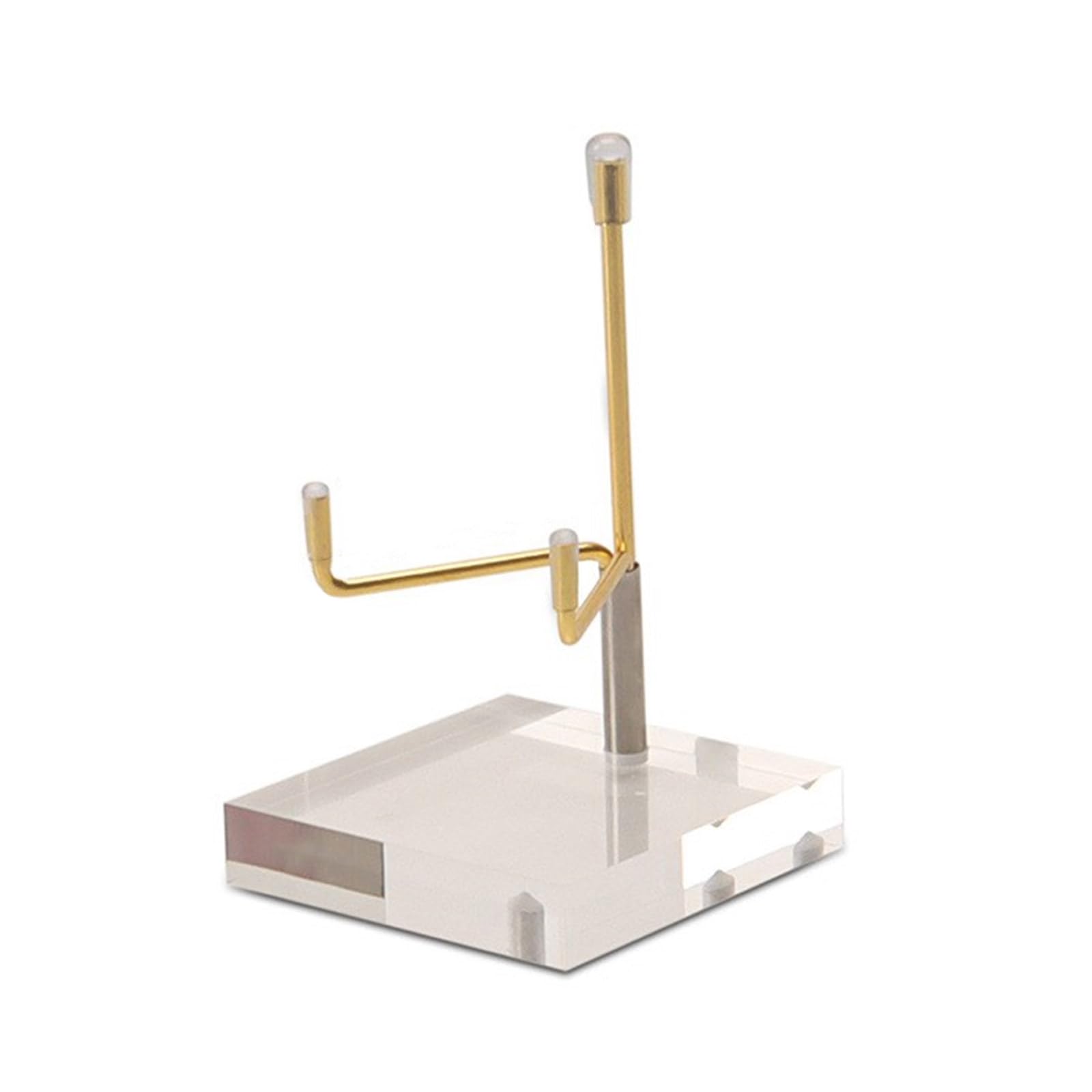 Jazuaiao Jewelry Display Rack Sturdy Acrylics Constructions Jewelry Organization for Long Time Use Crystals Organization Exhibition Showcase Item