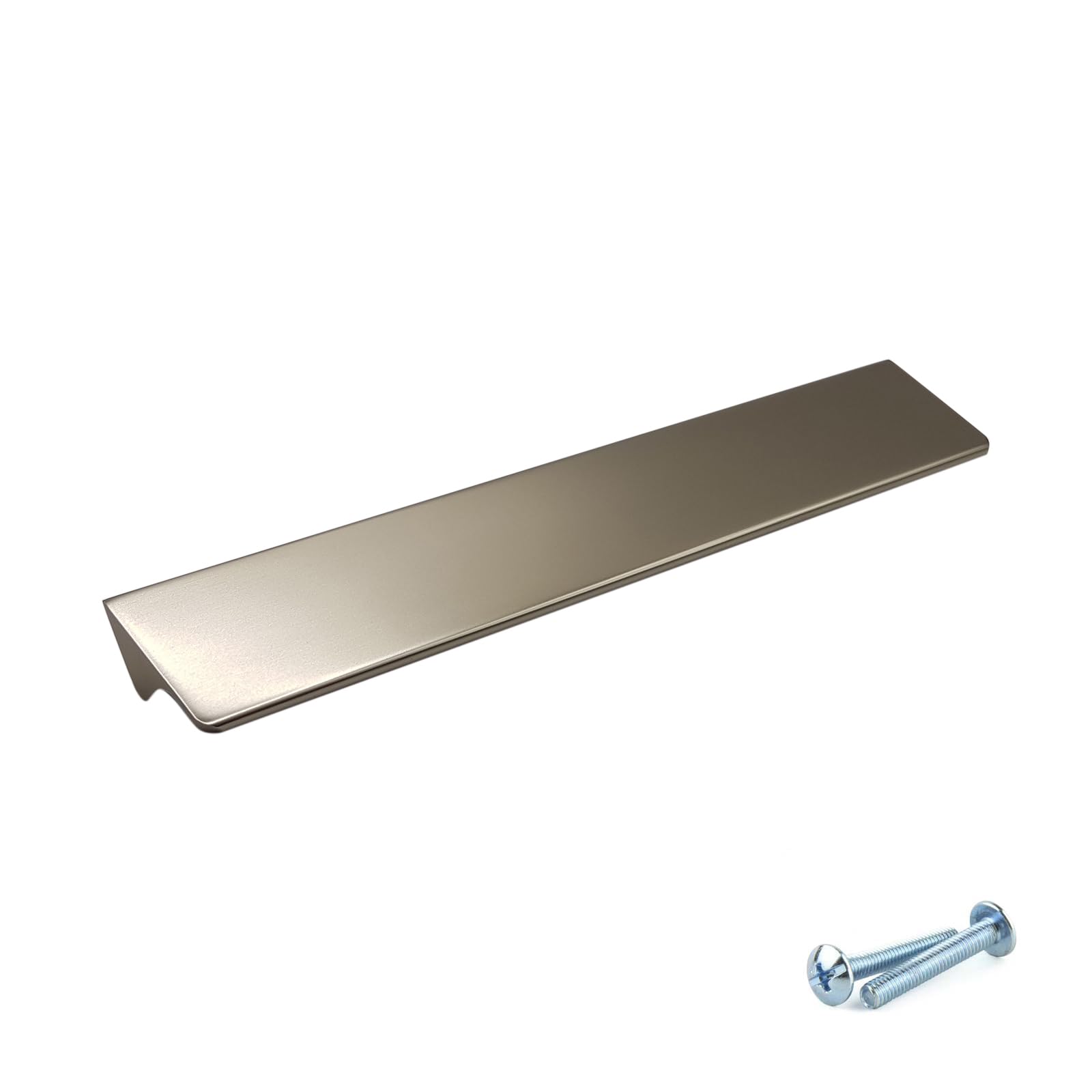 M4tec Chrome Bar Kitchen Cabinet Handles, Kitchen Cupboard Door Handles, Wardrobes And Drawers, Bedroom Furniture Finger Edge Pull Handle Ve8 Series: 160 Mm