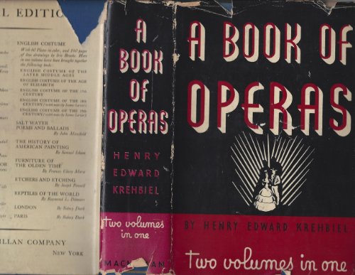 A Book of Operas: Their Histories, Their Plots,... B000OKHMY8 Book Cover