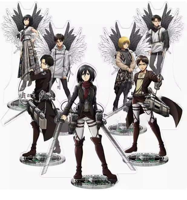 進撃の巨人エレンフィギュアMOKUスタアクスタセット