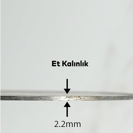 Badem10 Elmas Testere Beton Tuğla Ahşap Granit Mermer Asfalt Plastik Sulu Kesme Kesici Disk Diski 115 mm